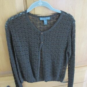 Mango Collection Sheer lacy cardigan - NWOT - Size medium